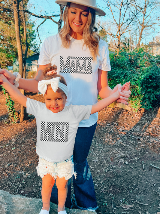 Mama + Mini Vans Inspired Tees