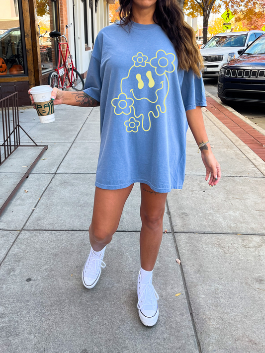 Ready To Ship - Drippy Smiley