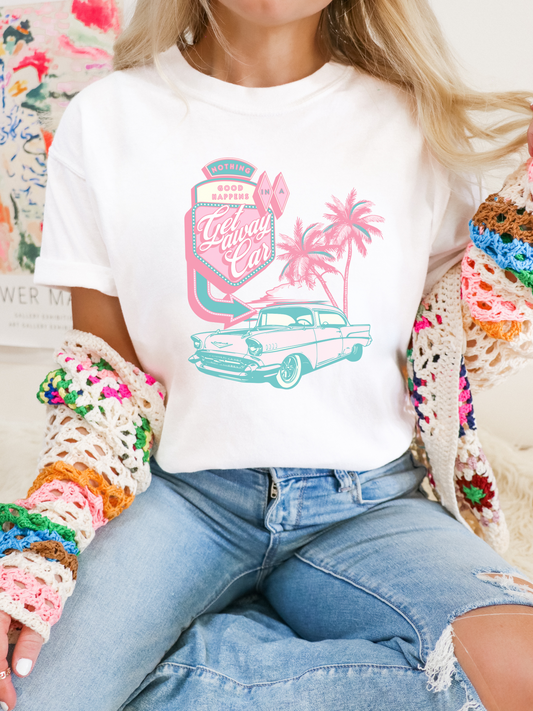 Getaway Car TV Tee