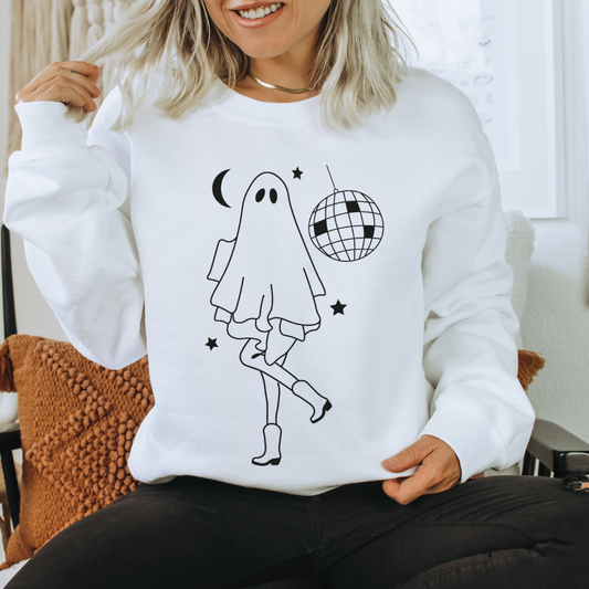 Disco Ghost Crewneck