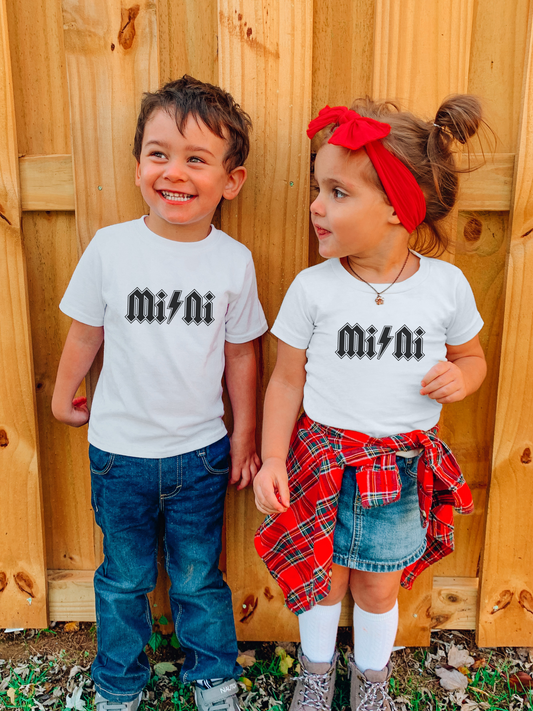 Mama + Mini ACDC Inspired Tee