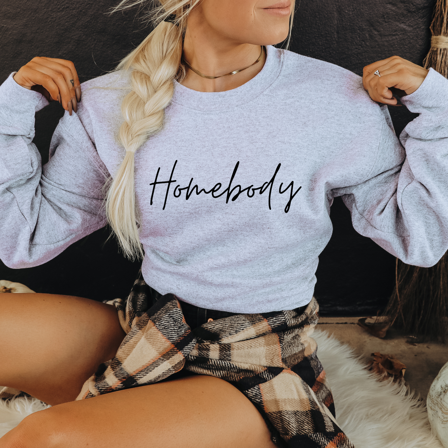 Ready To Ship - Homebody Crewneck