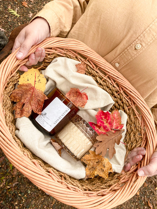 Falling Leaves - Juniper Glow