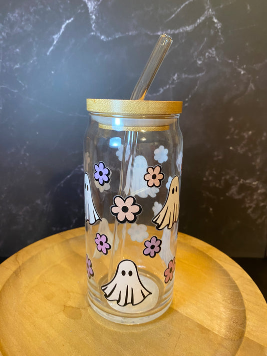 Ready To Ship - Girly Ghoul Glass