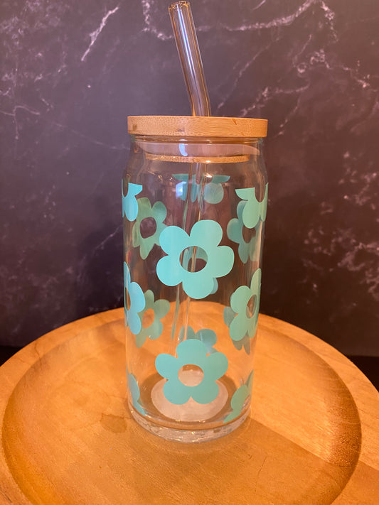 Ready to Ship - Flower Power Glass