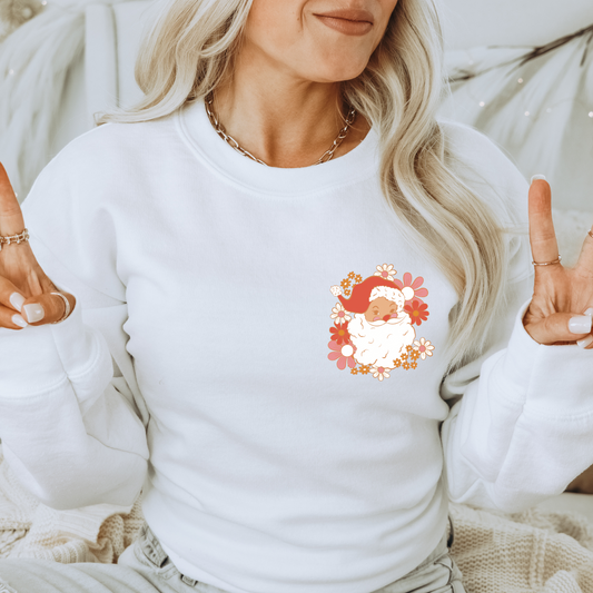Groovy Santa Crewneck