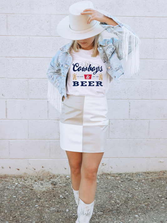 Cowboys & Beer Tee