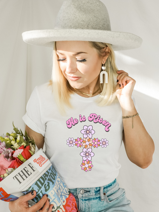 He Is Risen Tee