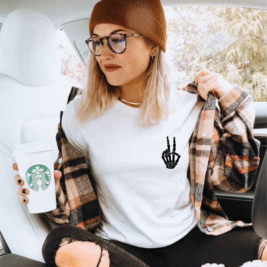 Peace Skelly Tee