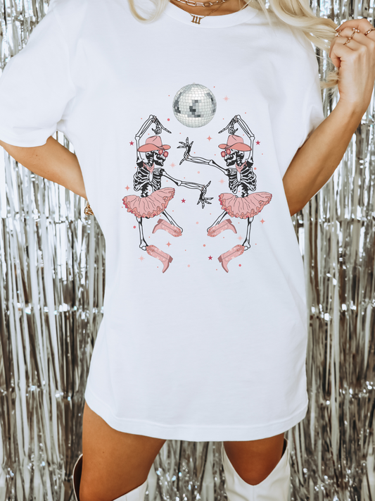 Dancing Disco Skellies Tee