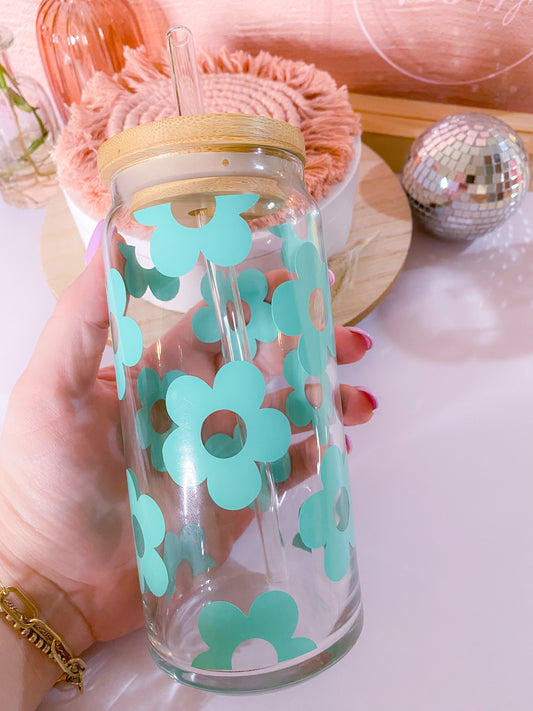 Flower Power Glass