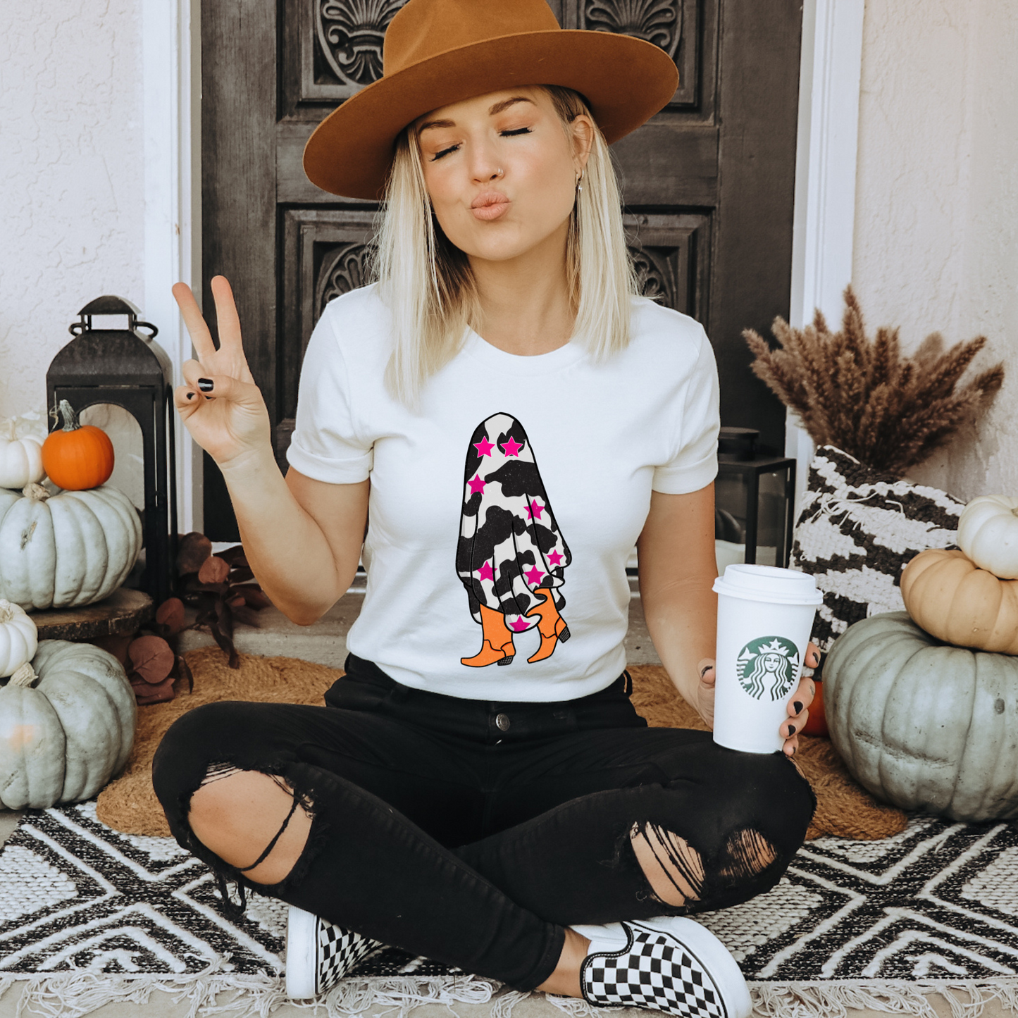 Ghost Cowgirl Tee