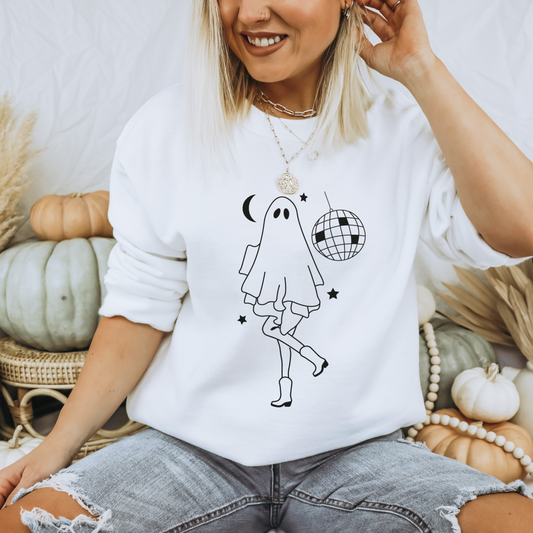 Disco Ghost Crewneck