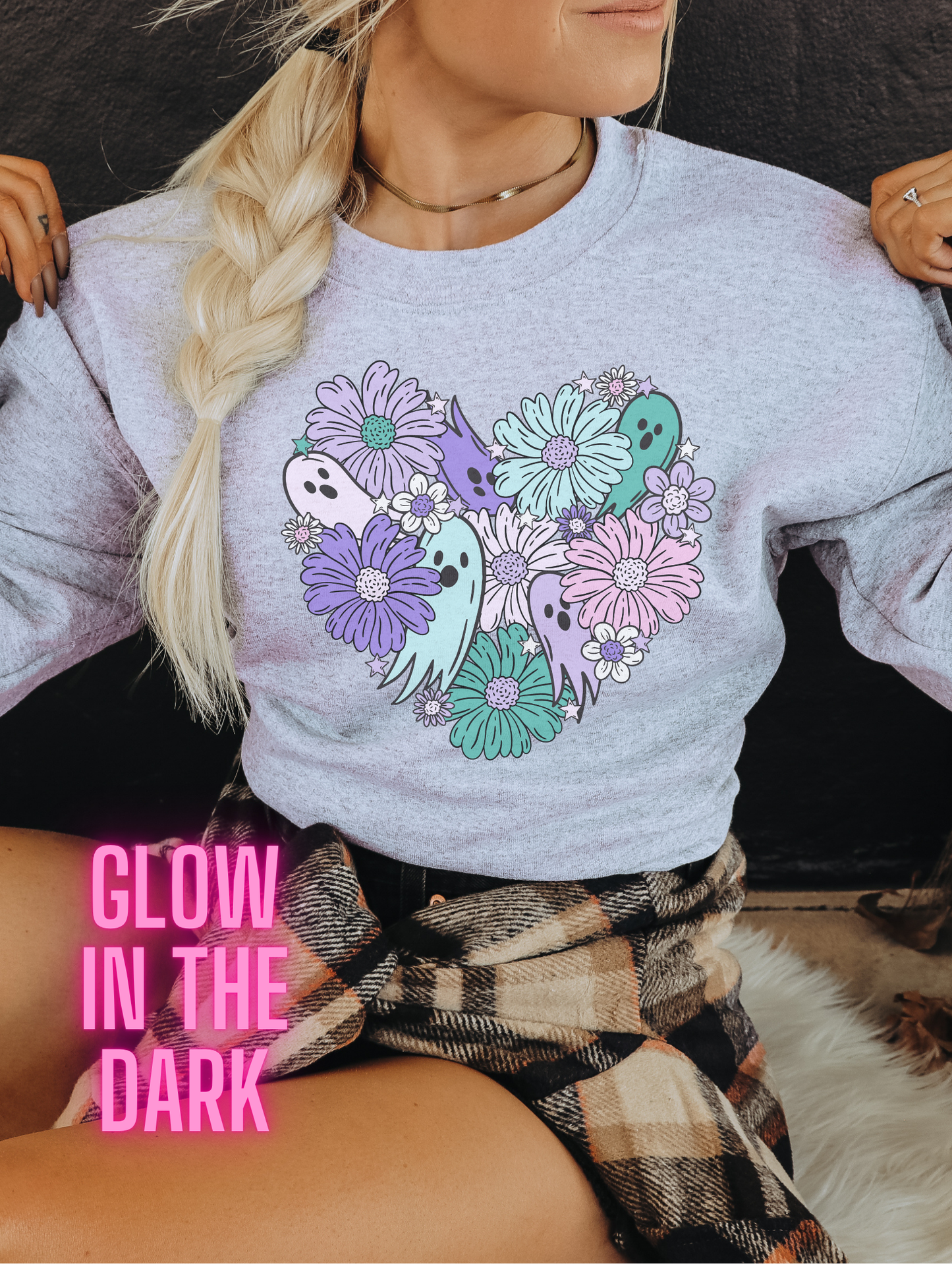 Glow in The Dark Boo-psie Daisy Crewneck