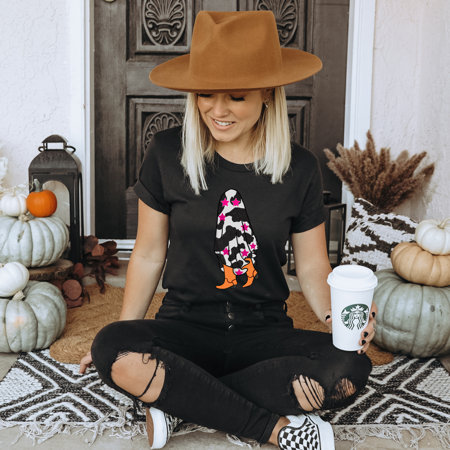 Ghost Cowgirl Tee
