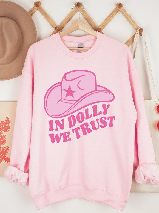In Dolly We Trust Crewneck